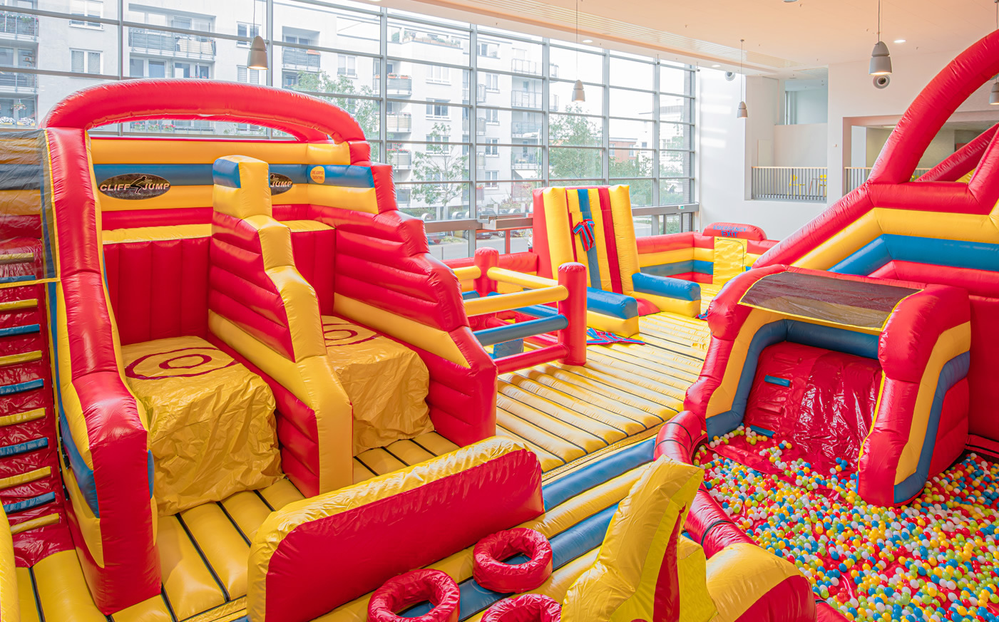 inflatable playground indoor