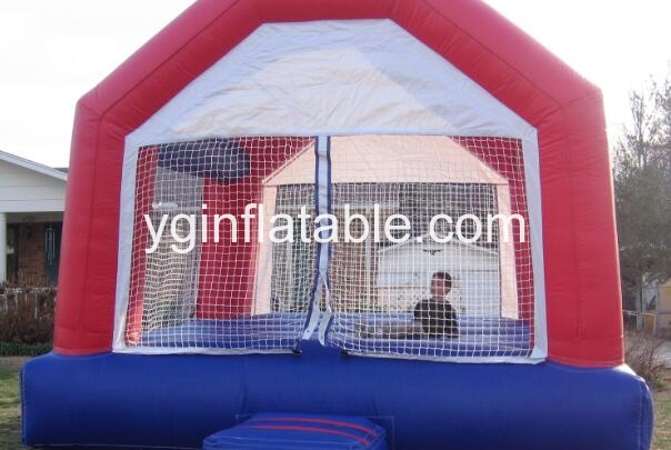 How do you repair inflatable bounce house