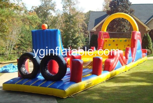 How can you choose a right inflatable obstacle course