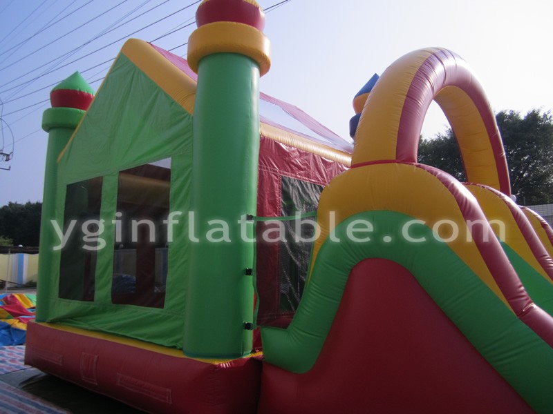 castle bounce with double water slideGB491