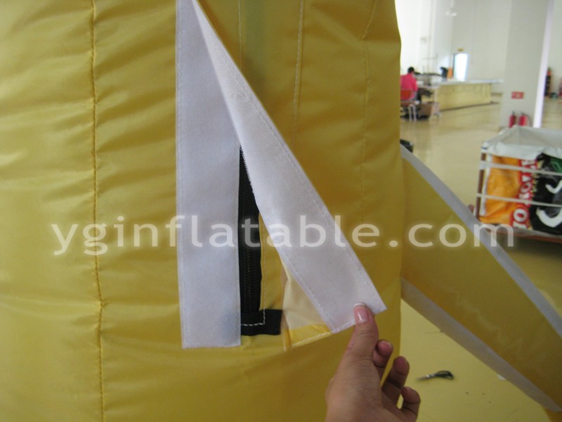 Yellow inflatable move cartoonGC121