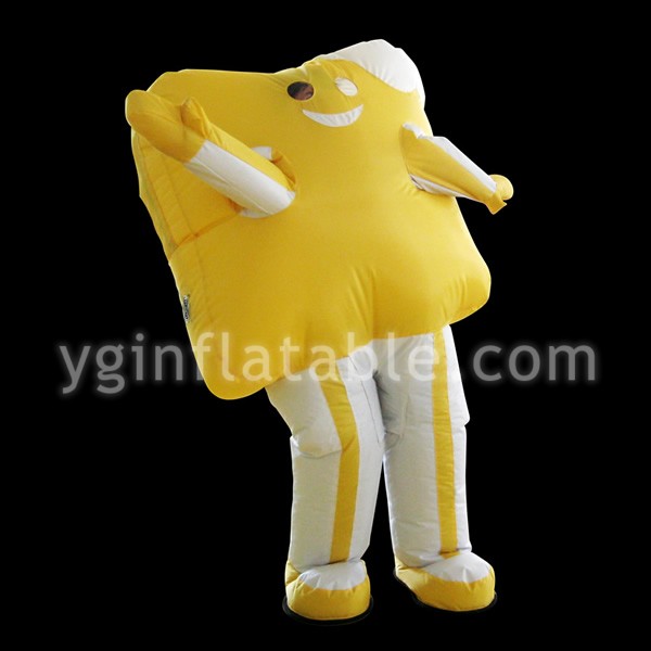 Yellow inflatable move cartoonGC121
