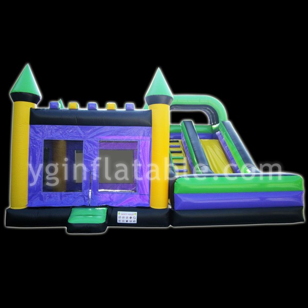 Purple Water Slide Bounce HouseGB495