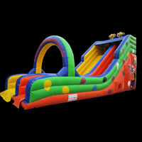 GI150Inflatable slide Clown Inflatable slide ClownGI150