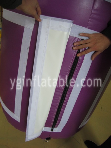 Purple half advertising inflatable archGA141