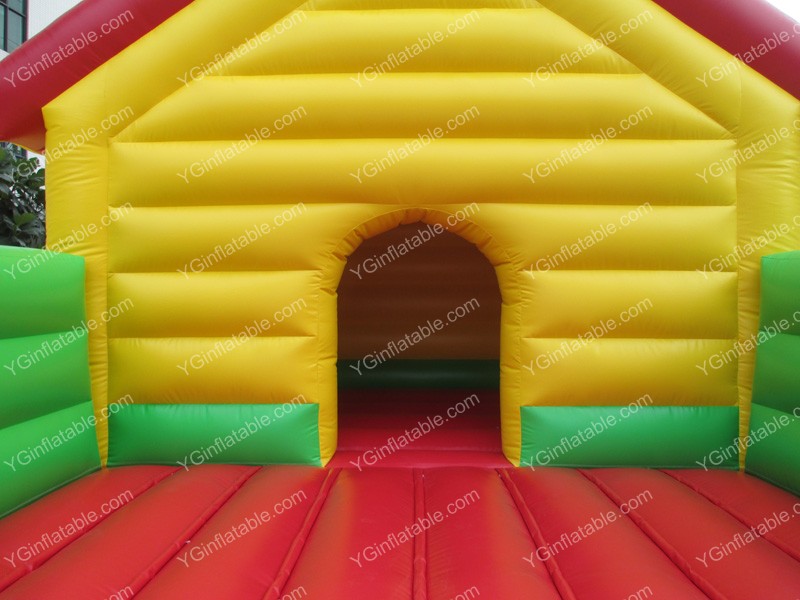 Commercial Bounce House With SlideGB101