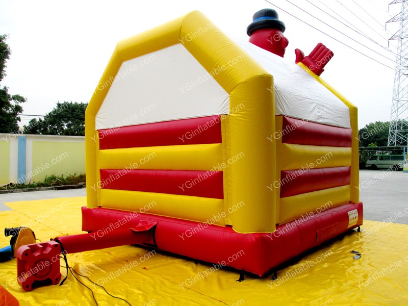 Clown Inflatable Bounce House With SlideGB170