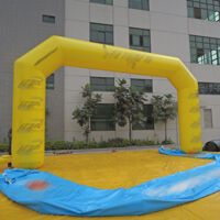 GA164Yellow paint arches Yellow paint archesGA164