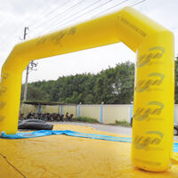 GA164Yellow paint arches Yellow paint archesGA164