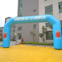 GA165Blue paint arches Blue paint archesGA165
