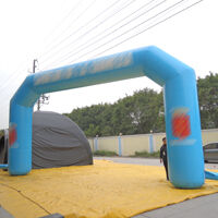 GA165Blue paint arches Blue paint archesGA165
