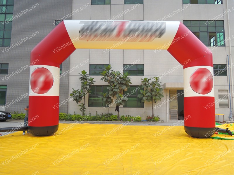 Inflatable Red ArchesGA166