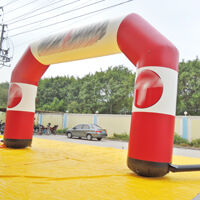 GA166Inflatable Red Arches Inflatable Red ArchesGA166