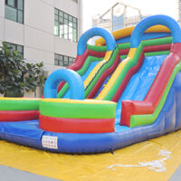GI022Double slideway inflatable slide Double slideway inflatable slideGI022