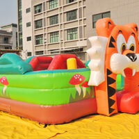 GF108Inflatable Tiger Obstacle Inflatable Tiger ObstacleGF108