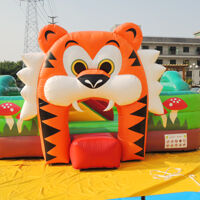 GF108Inflatable Tiger Obstacle Inflatable Tiger ObstacleGF108