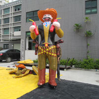 GC139Inflatable Cartoon Cowboy Inflatable Cartoon CowboyGC139