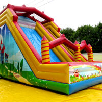 GI167Colorful Inflatable Slide Colorful Inflatable SlideGI167