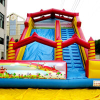 GI167Colorful Inflatable Slide Colorful Inflatable SlideGI167