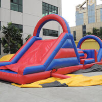GE146Red and blue inflatable obstacle Red and blue inflatable obstacleGE146