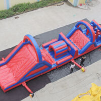 GE146Red and blue inflatable obstacle Red and blue inflatable obstacleGE146