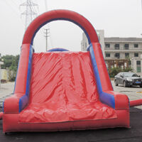 GE146Red and blue inflatable obstacle Red and blue inflatable obstacleGE146