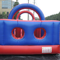 GE146Red and blue inflatable obstacle Red and blue inflatable obstacleGE146