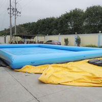GP014Blue Inflatable Pool Blue Inflatable PoolGP014