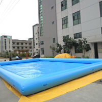 GP014Blue Inflatable Pool Blue Inflatable PoolGP014