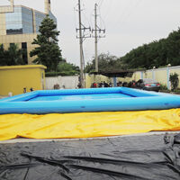 GP014Blue Inflatable Pool Blue Inflatable PoolGP014