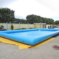GP014Blue Inflatable Pool Blue Inflatable PoolGP014