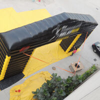 GA168Inflatable black rectangular arches Inflatable black rectangular archesGA168