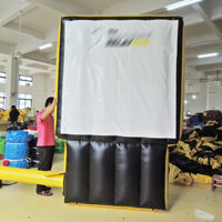 GC145Yellow and black inflatable billboard Yellow and black inflatable billboardGC145