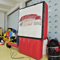 GC145bRed and black inflatable billboard Red and black inflatable billboardGC145b