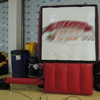 GC145bRed and black inflatable billboard Red and black inflatable billboardGC145b