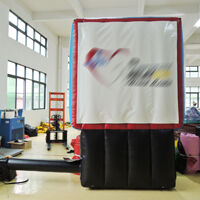 GC145cRed and blue inflatable billboard Red and blue inflatable billboardGC145c