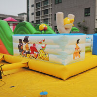 GE145Angry bird obstacles bouncer Angry bird obstacles bouncerGE145