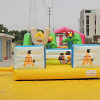 GE145Angry bird obstacles bouncer Angry bird obstacles bouncerGE145