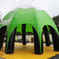 GN058bLight green inflatable tent Light green inflatable tentGN058b