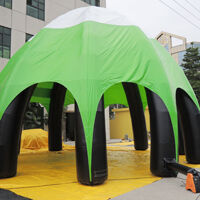 GN058bLight green inflatable tent Light green inflatable tentGN058b