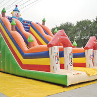 GI023bClown Jumping slide Clown Jumping slideGI023b