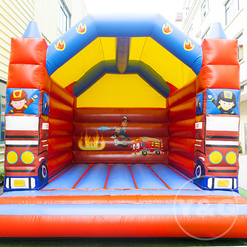 Fire Truck Inflatable BouncersYGB12