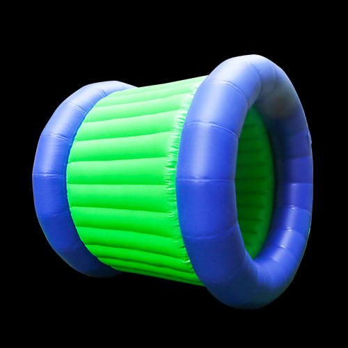 Inflatable Air Roller Roller WheelAKD108-Blue