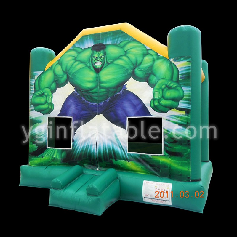 Green Man Inflatable BouncerGB478