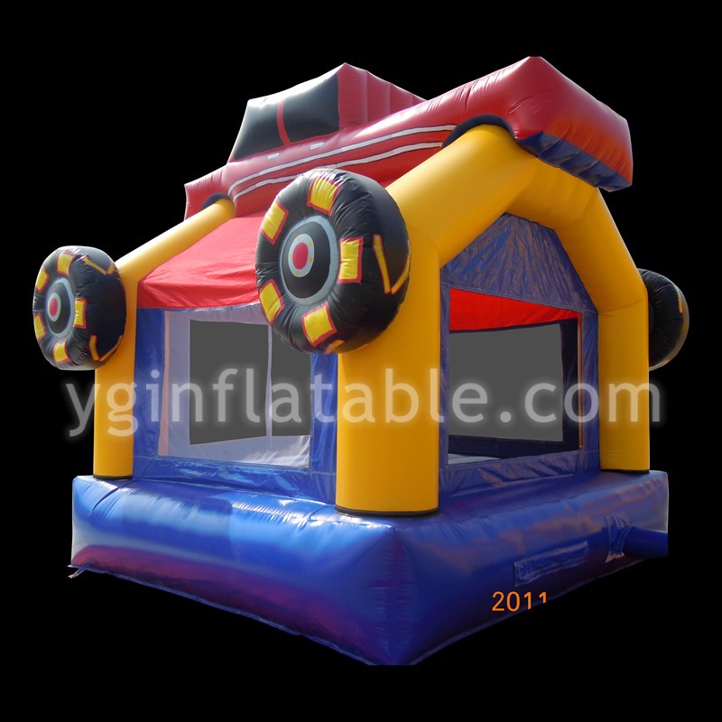 Racing Bounce House Slide ComboGB476