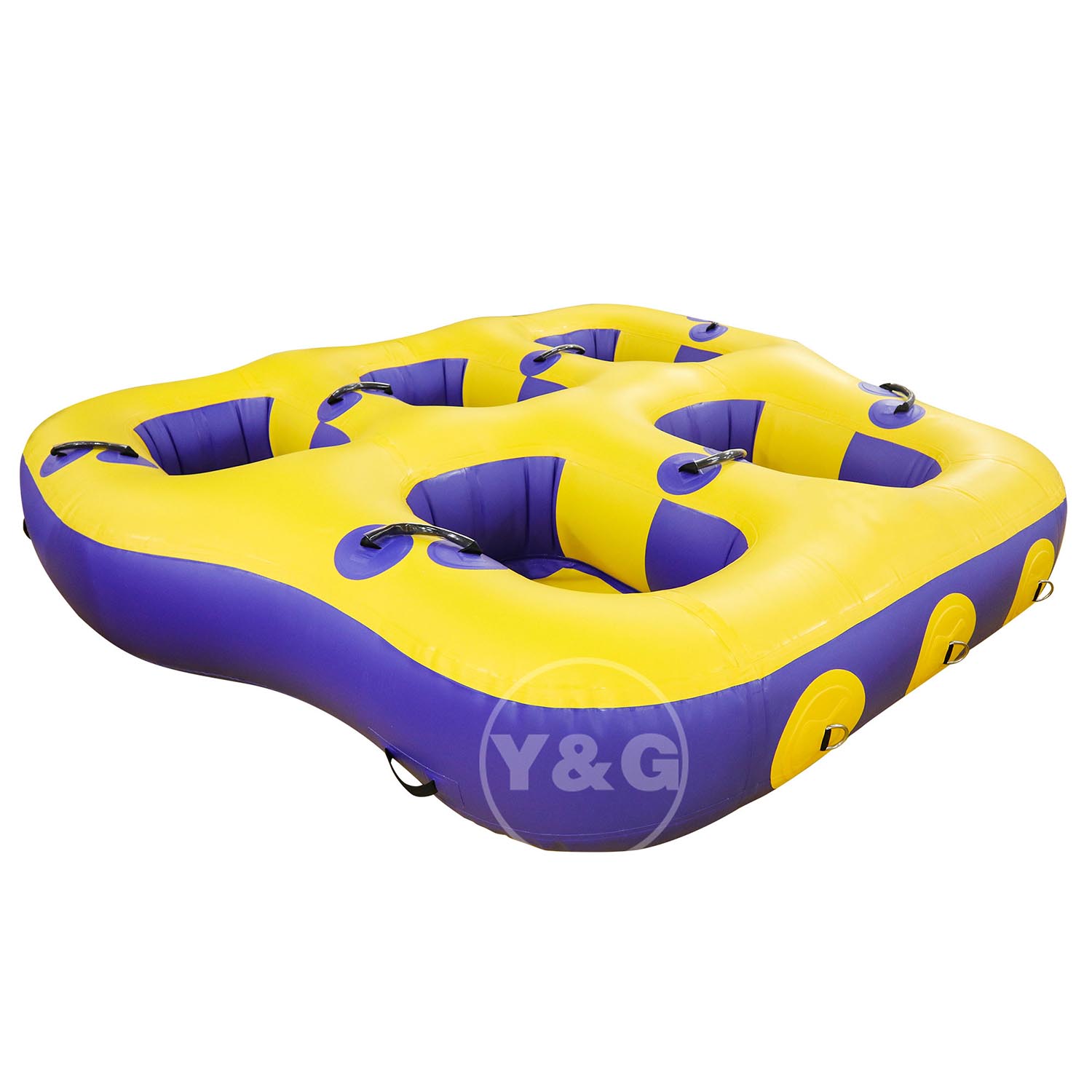 Yellow Inflatable Donut Boat12