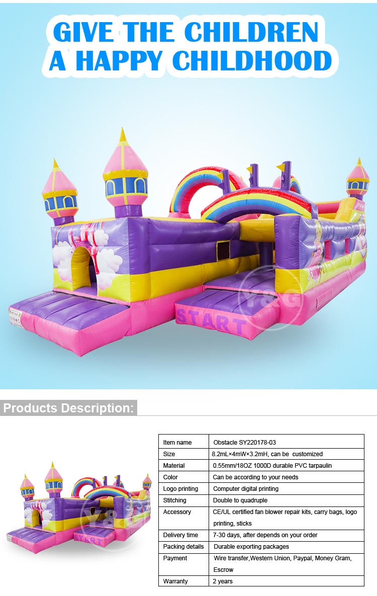 Fantasy Princess Inflatable CastleYG-158