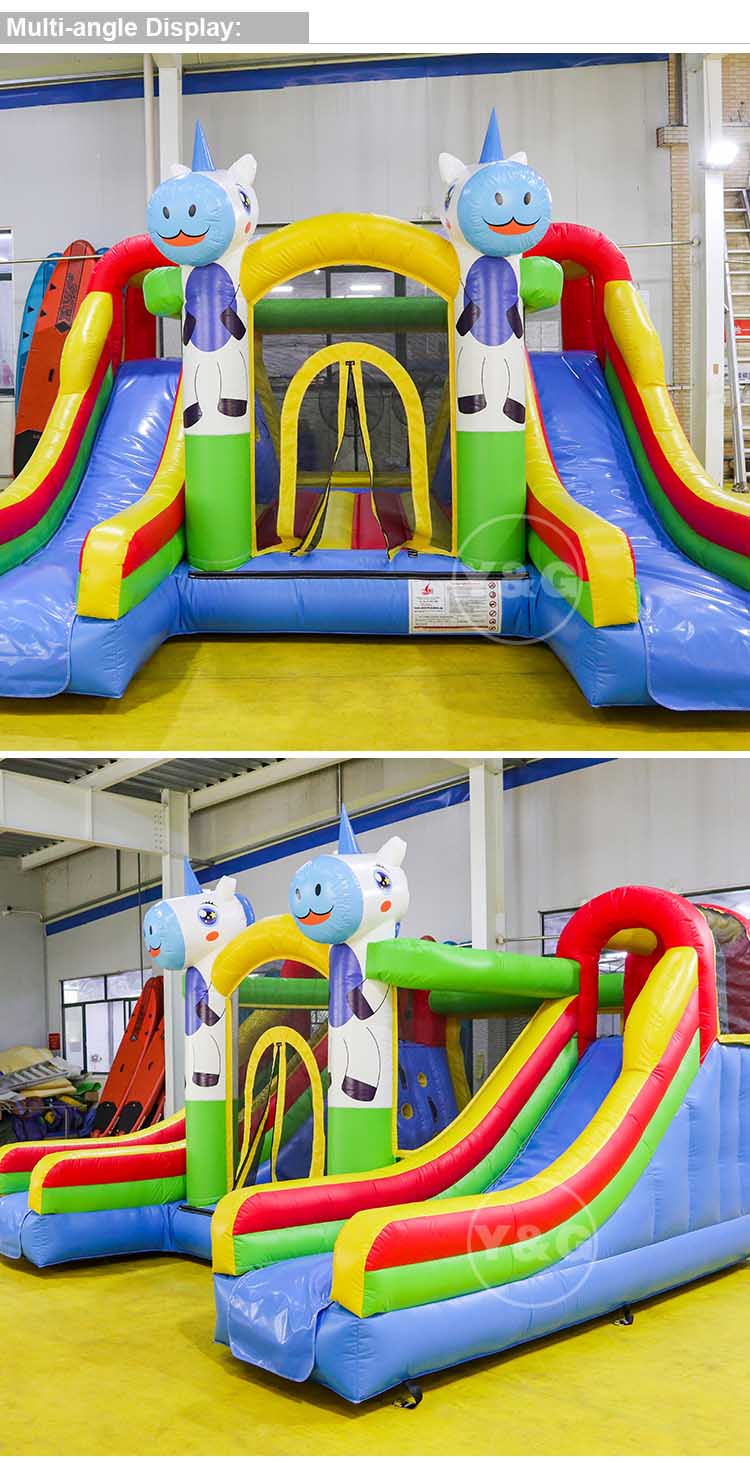 Blue Unicorn Inflatable Bounce HouseYG-151