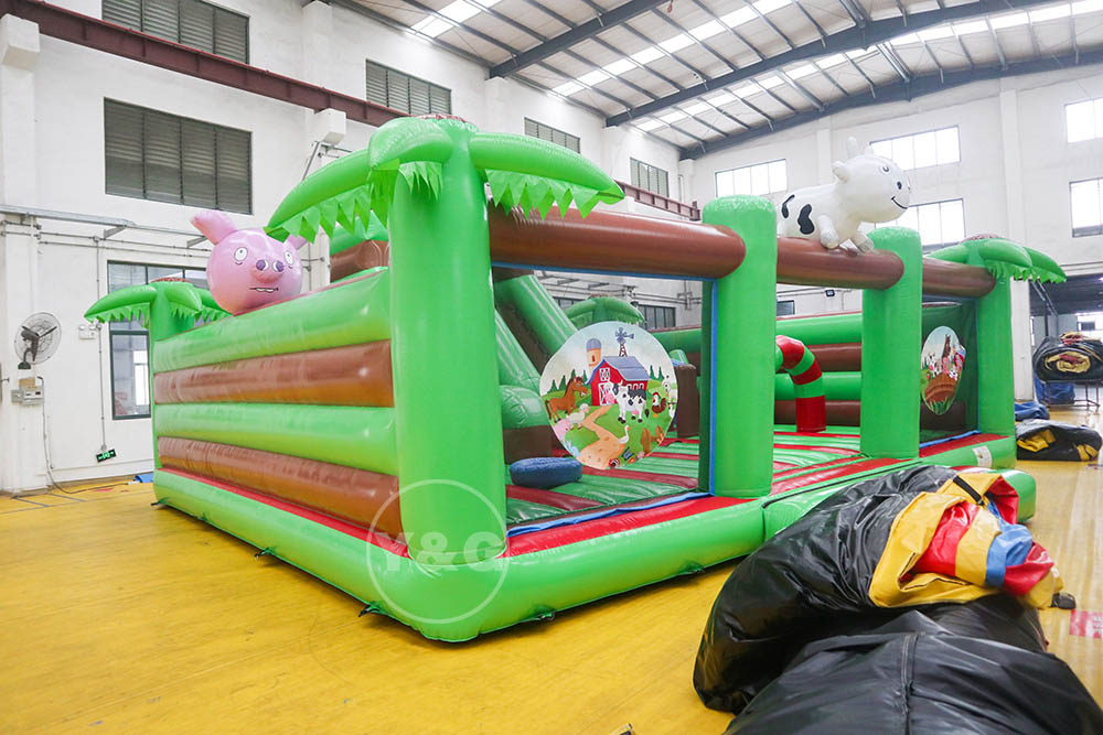 Inflatable Farm Themed Fun LandGI014