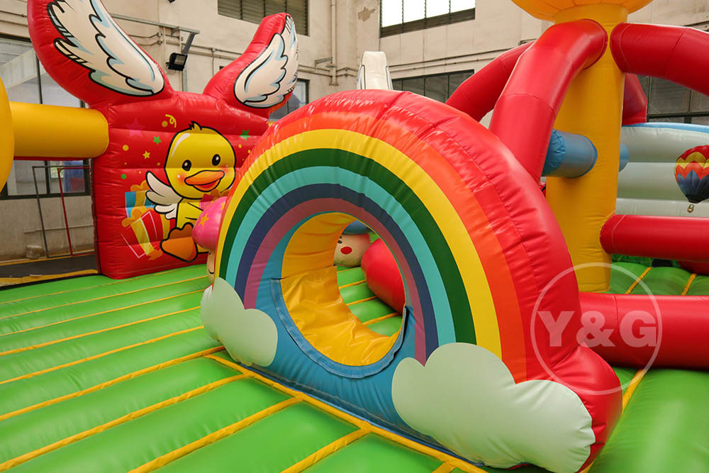 Cute duck inflatable playgroundGI017